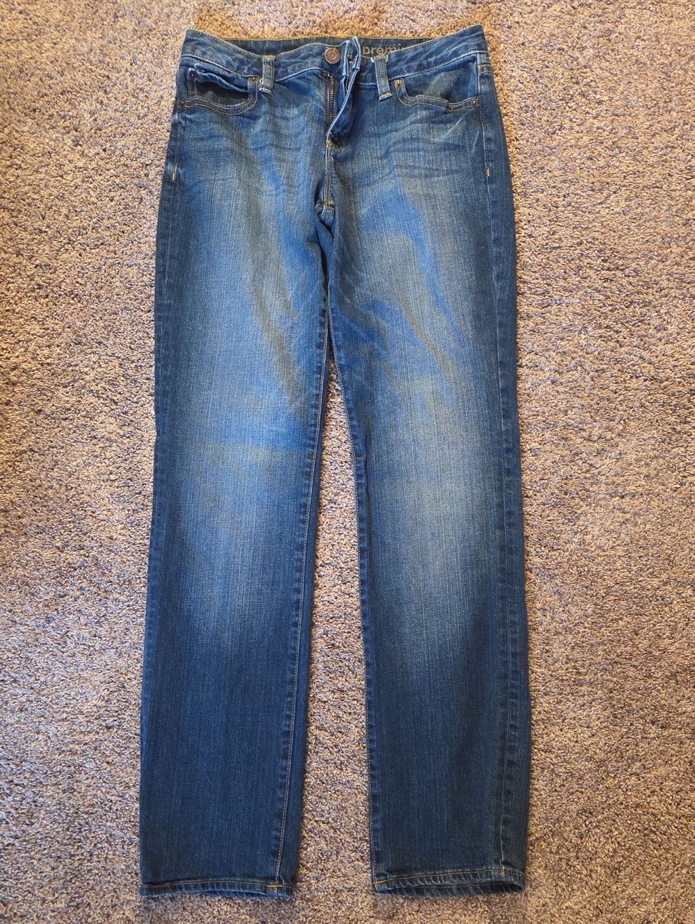 GAP Women's Medium Blue Straight Leg Jeans Size 4